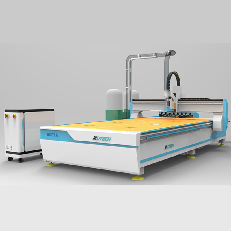 Heavy Duty 4 Axis ATC Cnc Router with Auto Tool Changer 