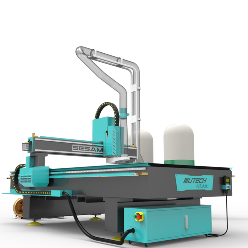 UTECH Wood PVC MDF Cutting Machine with Split Machine Body for Saving Shipping Cost
