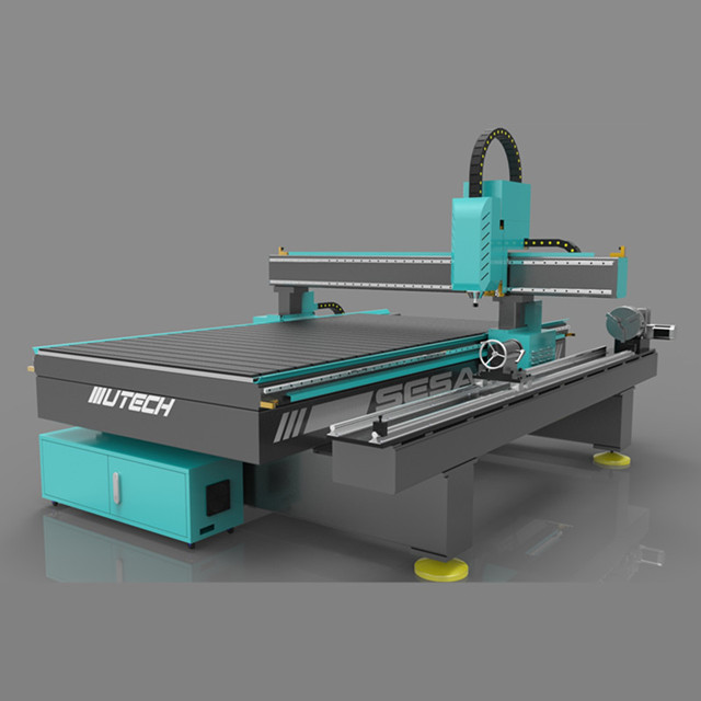  UTECH 1325 Rotary Cnc Router 4 Axis Cnc Router with Good Price