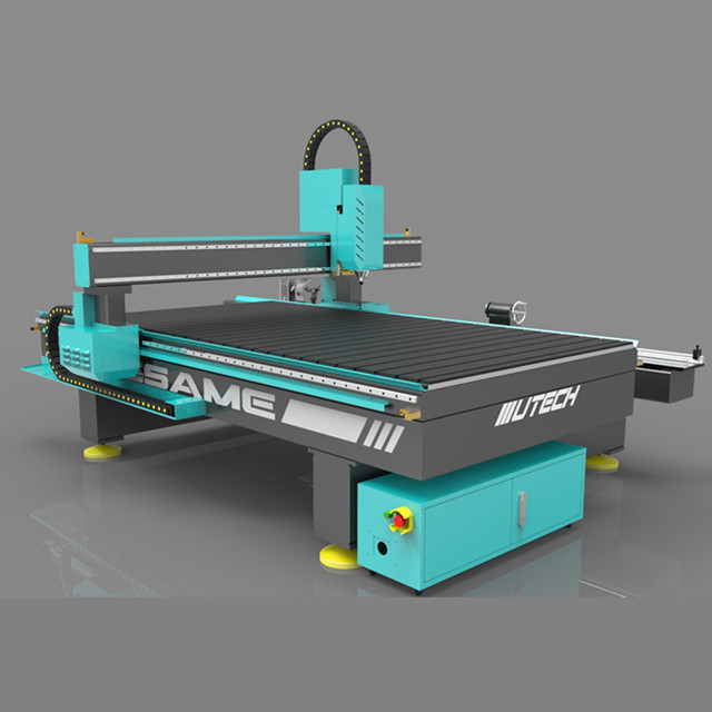 4 Axis Cnc Router 3d Wood Carving Machine With Rotary Attachment